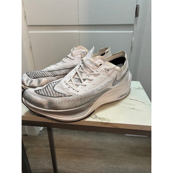 Nike Other - Nike ZoomX Vaporfly Next% 2 - White/ Sliver Grey 2021 (CU4123-100)  size 13